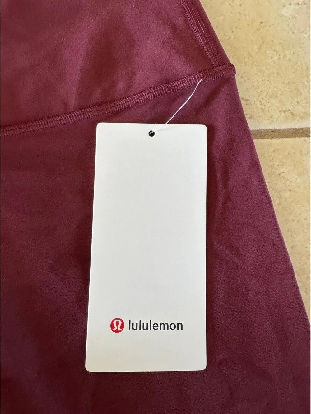 Lululemon Align High Rise 28” Red Merlot Size 16 NWT